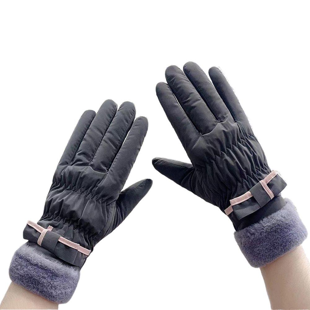 Snow Ski Gloves Waterproof Full Finger Gloves Protective Mittens Anti-skid Mittens Cycling Gloves
