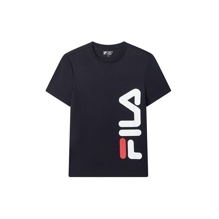 FILA Set-in Sleeve T-Shirt Men's Legend Blue F11M028163FNV