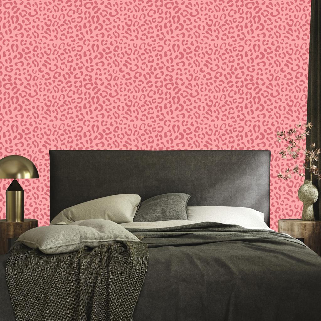 Rose Gold Coral Leather Wallpaper for Living Room and Bedroom 50x1000