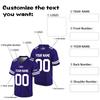 Maillots de football personnalisés Nom et numéro d'équipe imprimés personnalisés Uniforme de sport pour hommes, femmes et jeunes