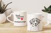 Kooikerhondje - Cup with a Dog, Adorable Cup with a Heart-shaped Handle, Universal Gift from the Art-Dog Brand