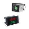Digitales AC Voltmeter Amperemeter Amperemeter AC 80-300V 0-100A LED Volt Ampere Meter Spannungsstrommesser Ampere Einbaumessgerät