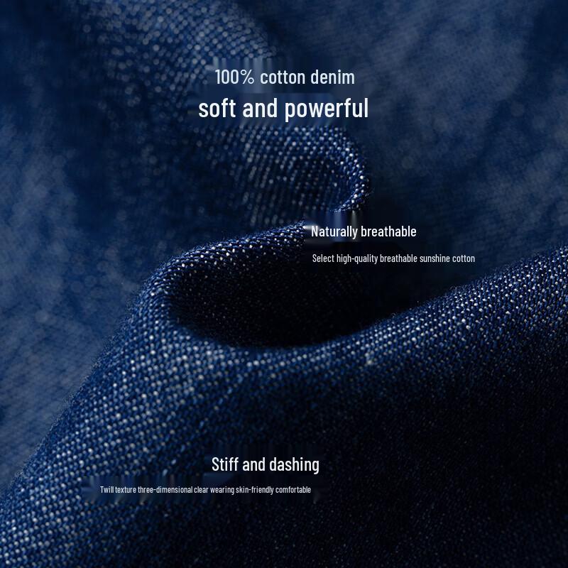 Women's 2026 Autumn Loose Workwear Denim Shirt