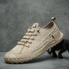 Fashion Men's Sports Casual Shoes Crocodile Pattern Breathable Walking Shoes Travel Shoes