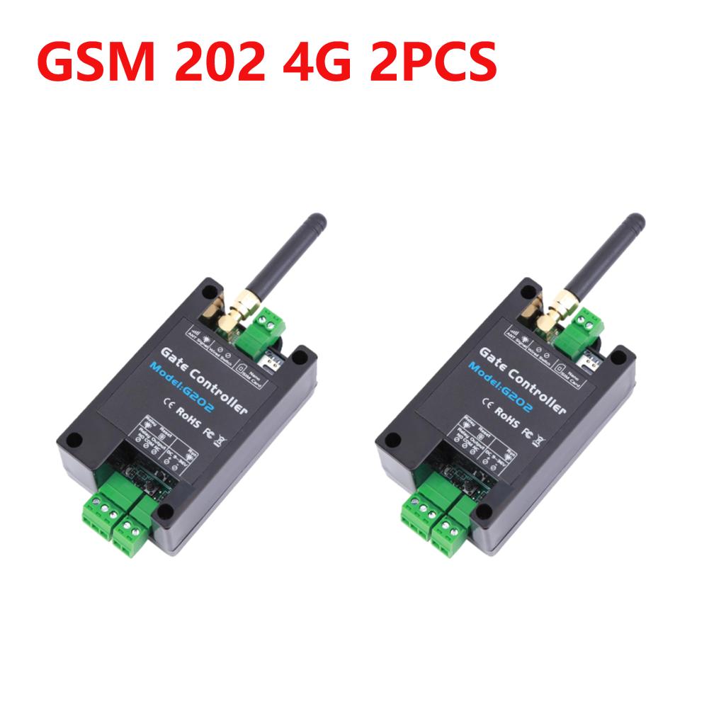 GSM 201/202 Gate Opener Relay Switch Mobile Phone Remote Door Opener Switch By Free Call 850/900/1800/1900MHz 2G/4G Door Access