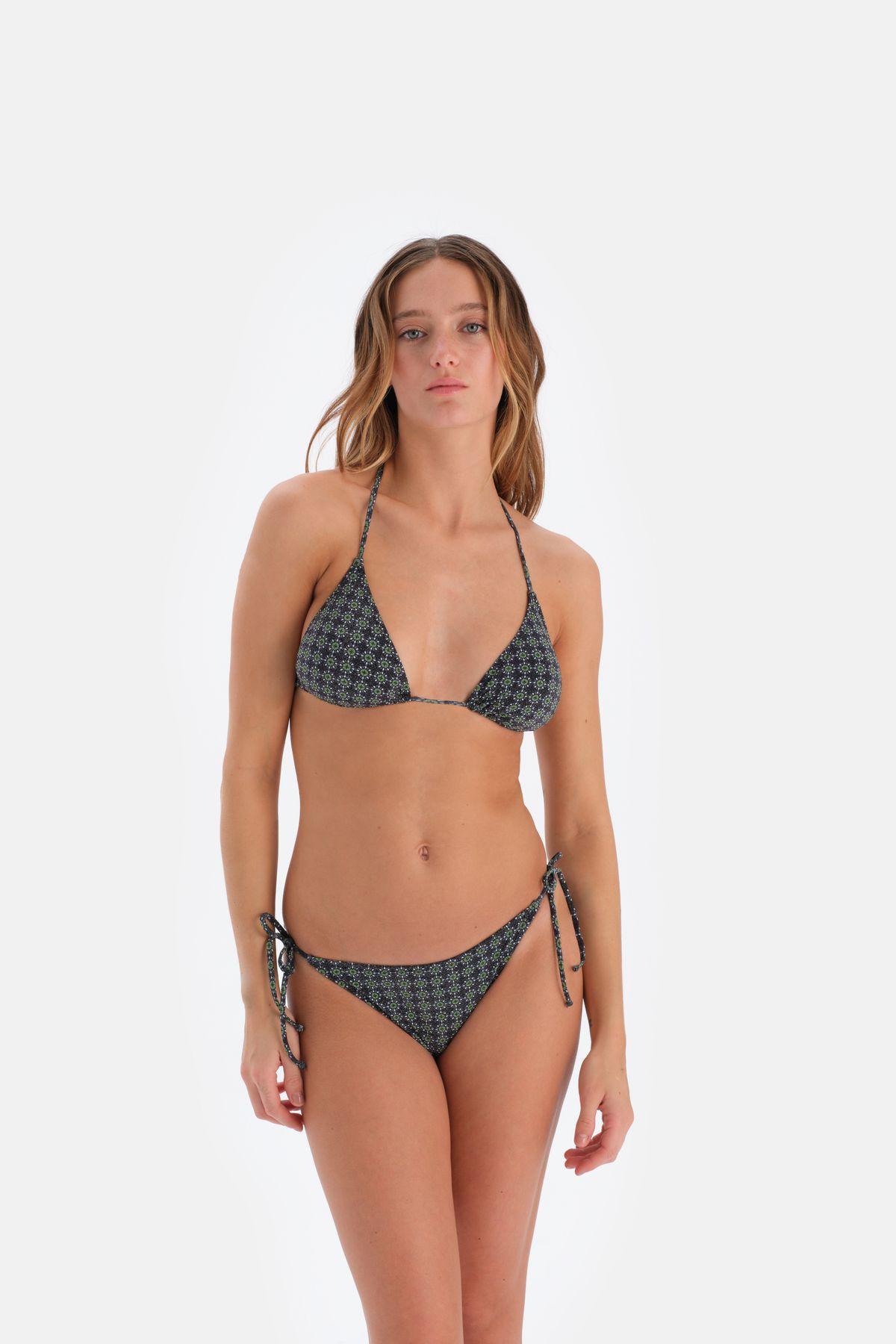 

Женский модный новый комплект бикини, черный 3134Bk, маленький треугольник