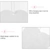 LIFKOME 50 Pcs Heart Shape Sublimation Felt Air Freshener Blanks with Elastic Straps for Diy Car Vent and Home Decoration 3.54 Inch