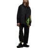 Y-3 FW23 Single-Breasted Drop Shoulder Long Sleeve Shirt Unisex Shirts Black IP7948