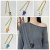 Retro Sweater Chain Panther Head Sweater Chain Necklace Fashion Necklace  Jewelry