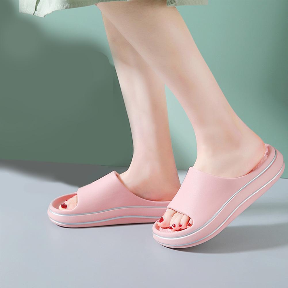 Women Men Pillow Slippers EVA Thick Sole Cloud Slides Non-slip Cloud Slippers Shower Slippers for Indoor and Outdoor