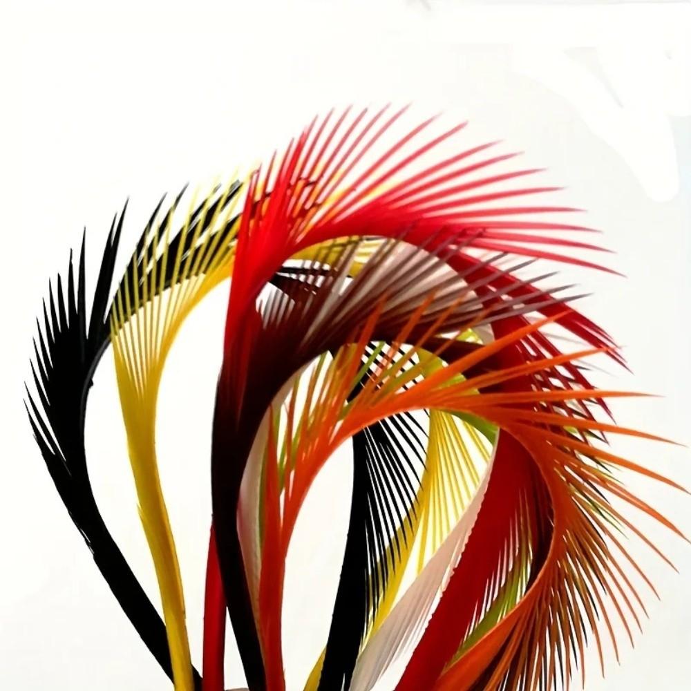 50Pcs 13-17cm Colorful Goose Feathers Softness Lightweight Natural Goose Feathers Plumes