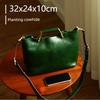 [Clearance Special Offer] First Layer Cowhide Women Bag Genuine Leather Bag Skeleton-Skin