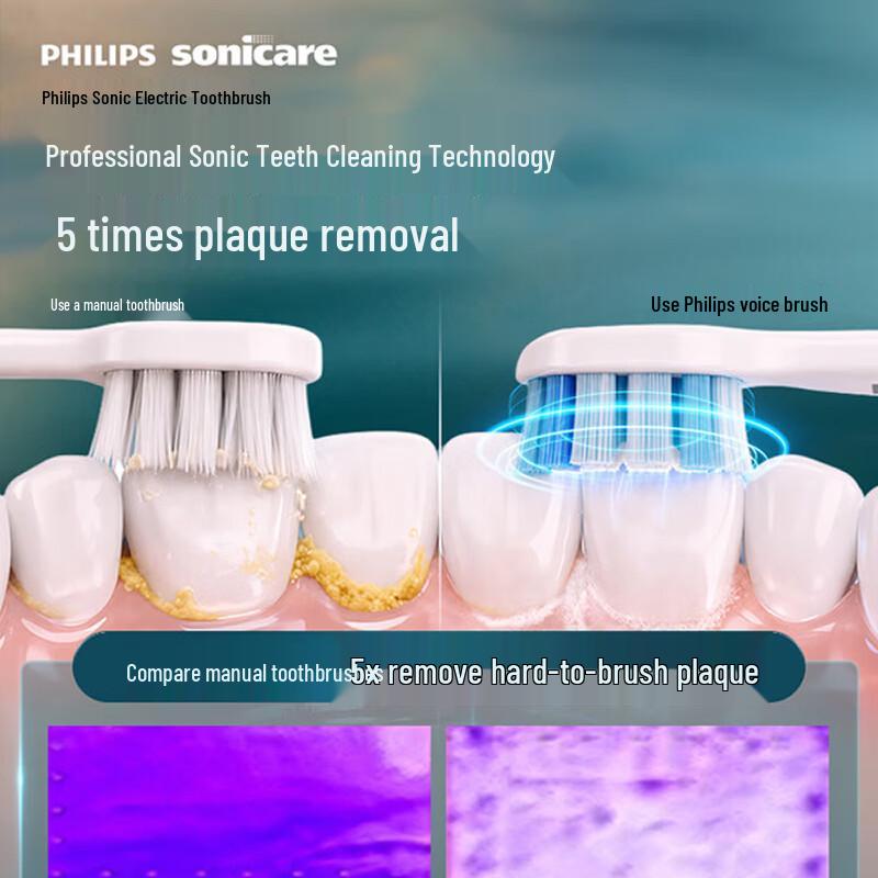 Philips DiamondClean 5 Series Smart Voice Electric Toothbrush CN plug (adapter included)