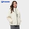 FILA FUSION Zhang Hao Couple Loose Hooded Woven Jacket