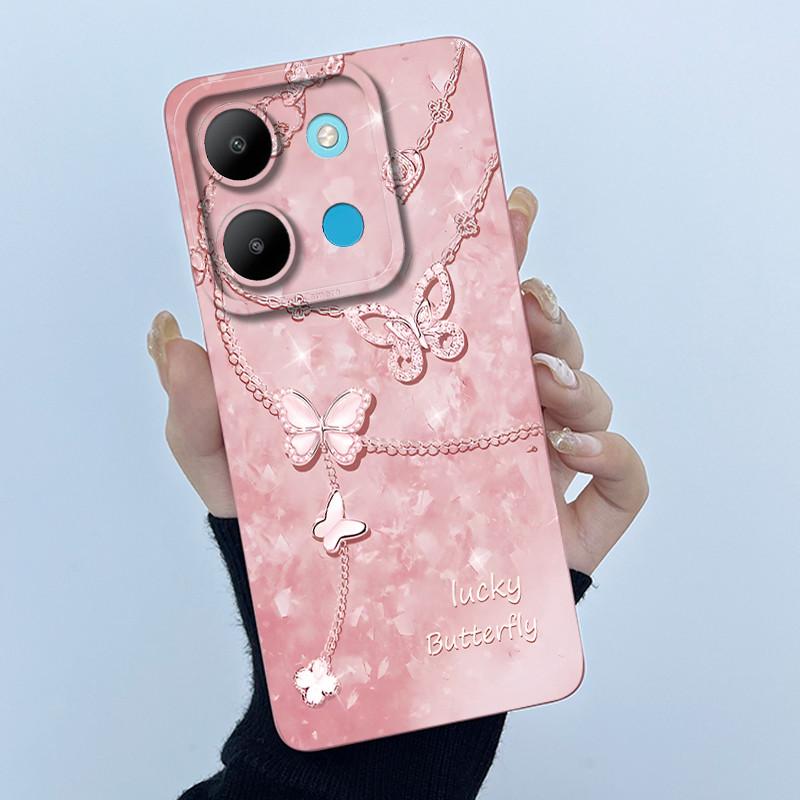 For Infinix Smart 7 X6515 Case Smart 7 HD X6516 Fashion Simplicity Cover Soft Silicone Phone Case For infinix Smart7 Plus Shells
