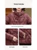 Stylish Winter Cotton Padded Jacket for Short Stature Mothers - Warm, Thin, and Perfect for Middle-aged and Elderly Women