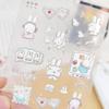 Cute Miffy Rabbit Stickers Little Rabbits Cartoon Handbooks Jelly Stickers Diy Stickers Water Cups Mobile Phones Cameras