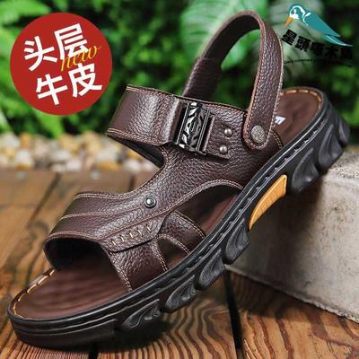 2025 nieuwe zomersandalen heren veelzijdig zachtzool antislip strandschoenen outdoor ademende casual sandalen