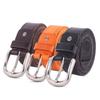 Manufacturer Direct Sales Top Layer Cowhide Men's Genuine Leather Belt Amazon Hot Item Washed Casual Retro Needle Buckle Belt