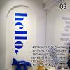 Children's Room Wall Doors Windows Wall Decoration Hello Letters Wallpaper Decoration Stickers Waterproof Living Room Home Decor