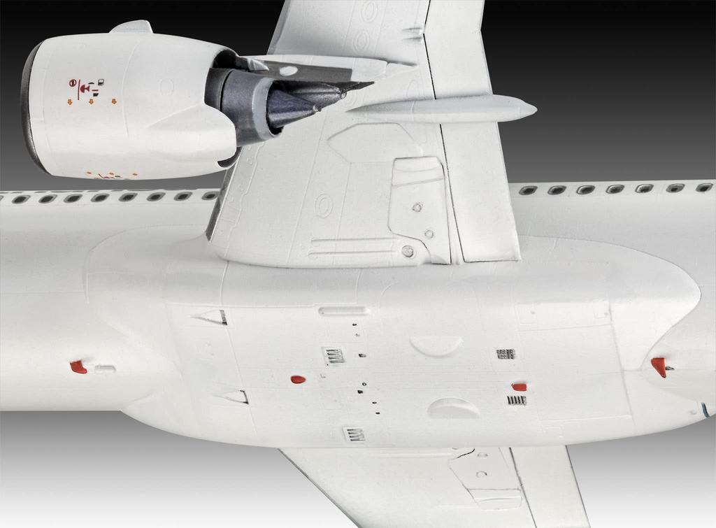 German Revell Airbus A320neo Lufthansa Passenger Aircraft Plastic Model 03942 1/144