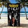 Michael Jackson6 Strandtuch Superweich & Saugfähig Bequem Leicht Geeignet für Sport, Reisen, Schwimmen, Yoga, Badezimmer, Strand Und Pool