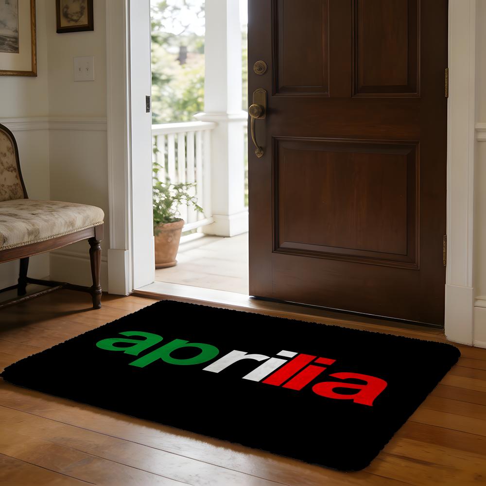 Aprilia Fußmatte Weiche Flanell-Matte Saugfähige Matte Rutschfeste Teppich für Zuhause Schlafzimmer Badezimmer