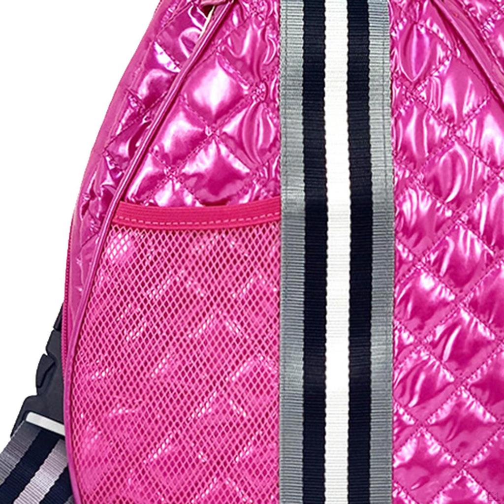 Leichte Tennistasche mit Aufbewahrungstasche Vielseitig zu tragen Badminton Rose