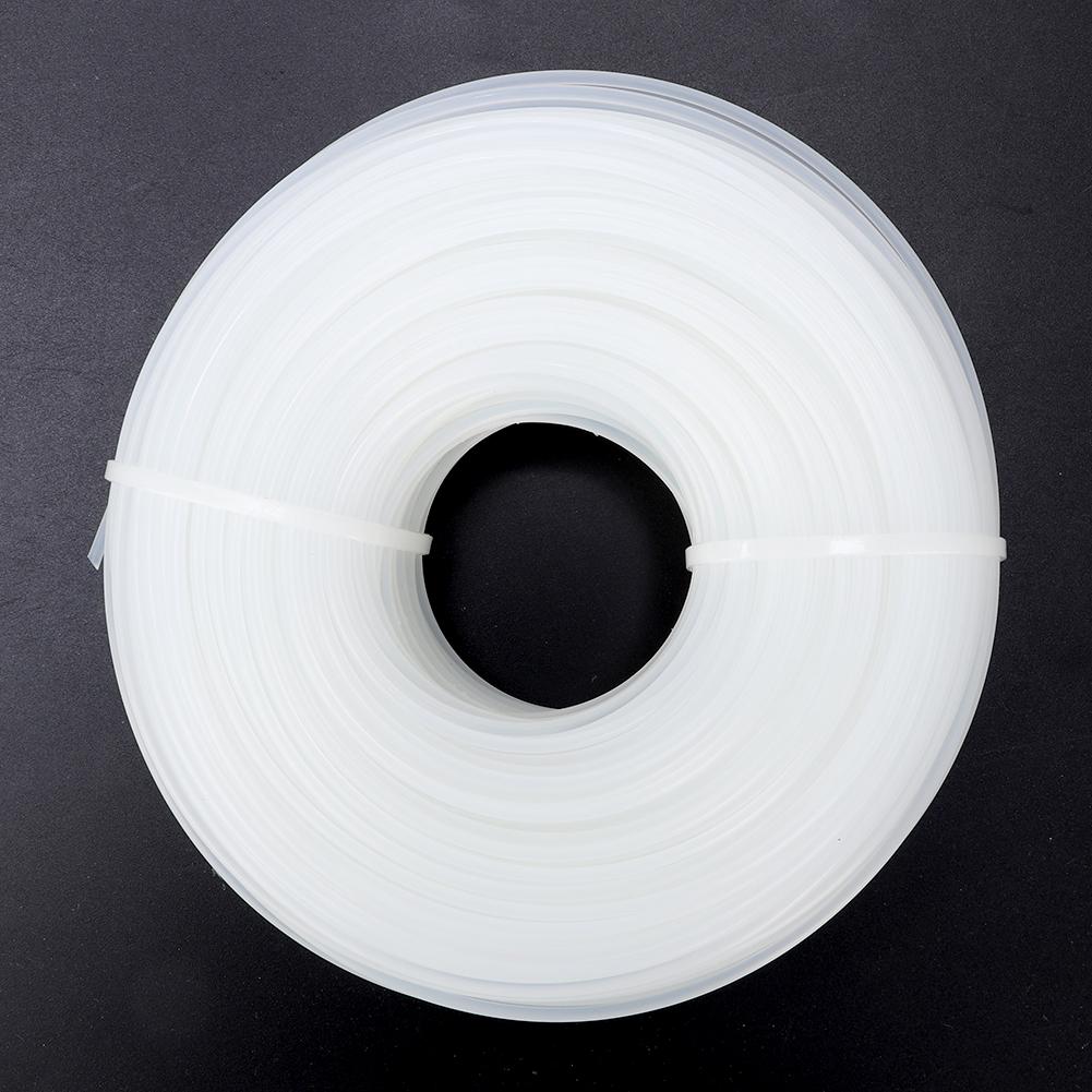 2.4mm Round Shape Lawn Mower String Line Rope Nylon Trimmer Cord Replacement Accessories