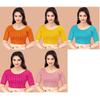 Women's Party Wear Designer Blouse Indian Bollywood Ethnic Round Neck Choli