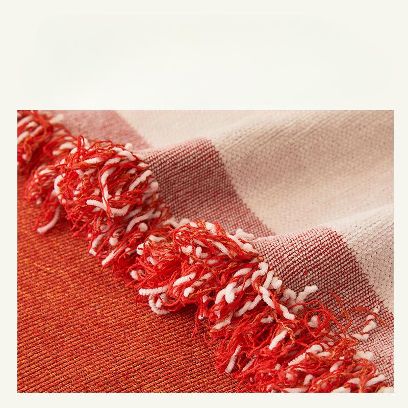 Double-Sided Sofa Towel Four Seasons Chenille Skin-Friendly Cover Non-Slip Anti-Cat Scratch Sofa Cover Cloth