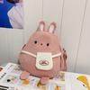 Sommer Süße Handy Tasche Japanische Leinwand Umhängetasche Damen Kleine Frische Mädchen Mini Cartoon Hase Umhängetasche