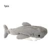 1 Pcs Cute Plush Shark Pencil Case Student Stationery Cute Plush Shark Organizer Pencil Pouch Stationery School Supplies