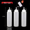ZISIZ Food Grade Plastic Squeeze Sauce Bottle