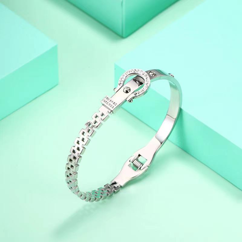 Cuffs Bracelets For Women Stainless Steel Fashion Jewelry Accessories