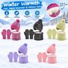Plush Lining Kids Hat Scarf Gloves Set Colorful Gloves Soft Neck Gaiter Gloves Set  For Children
