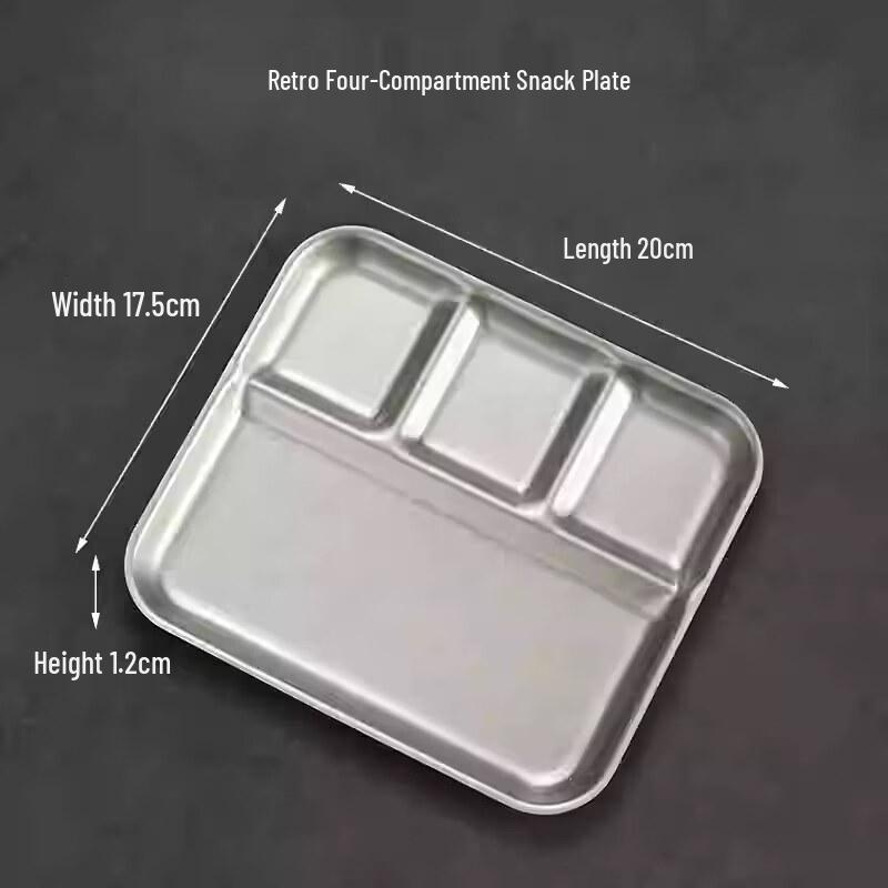 

Youde 304 Stainless Steel Multi-Compartment Serving Plates