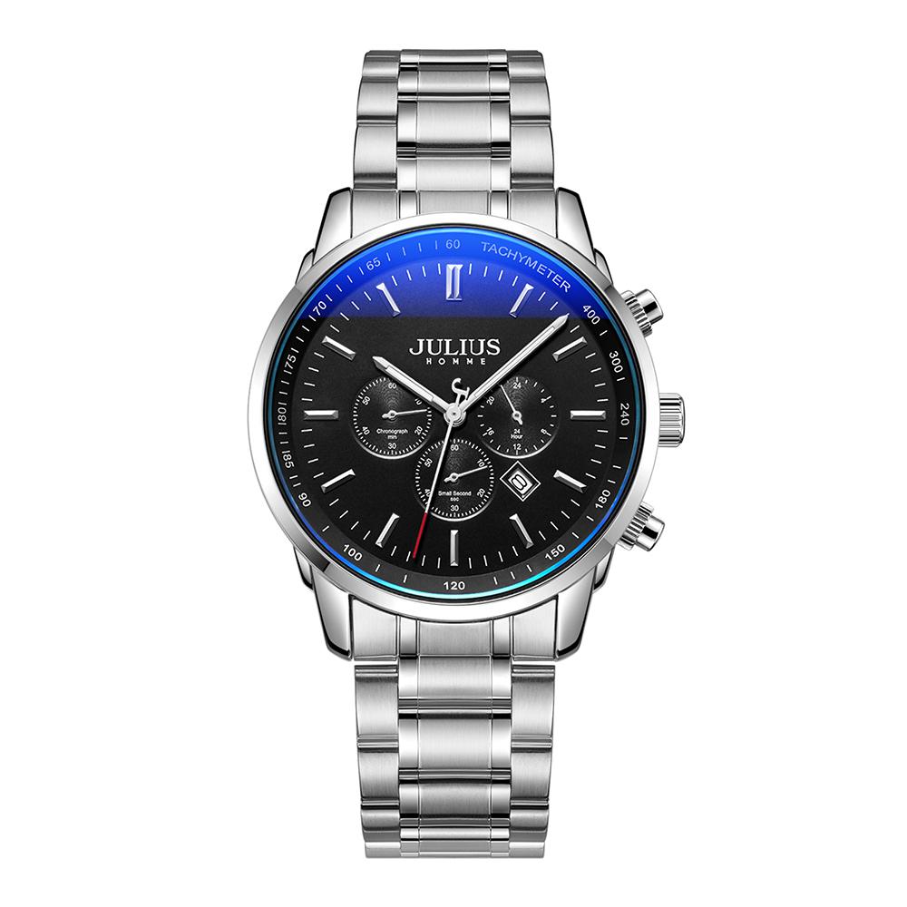 Jyullieoseu Jah-133 Chrono Men'S Metal Watch Tool Set