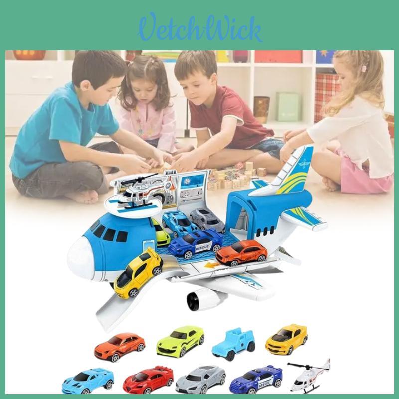 Aircraft Storage Military Backpack Playset With Plastic Construction For Children