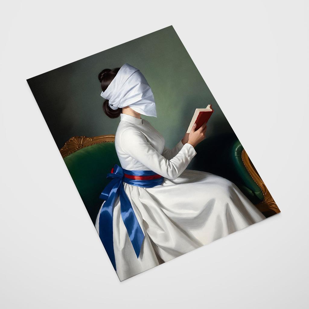 Plakat nowoczesne obrazy portrety malarskie