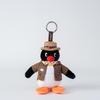 Portachiavi Peluche Pinguino Originale Bambola Ornamento per Zaini