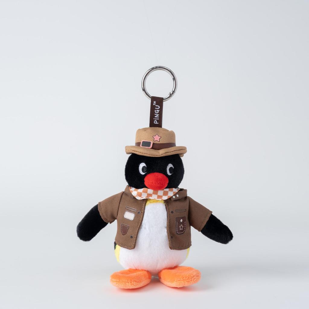 Portachiavi Peluche Pinguino Originale Bambola Ornamento per Zaini