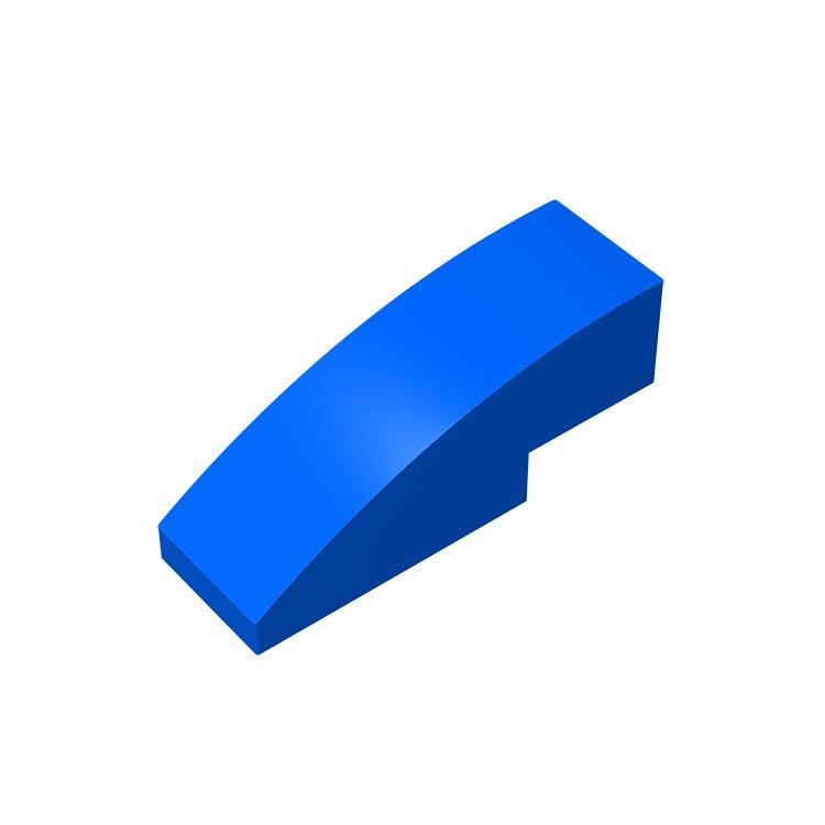 

100pcs My Own Creation Part 50950 Slope Curved 3 x 1 No Studs Assembling Block Particles DIY Construction Compatible with Brick Toy Kid Present
