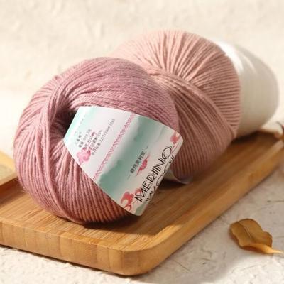 2KS Nová 50g/role Merino vlna Příze Pletení 130M Vlněná příze Klubko DUY Řemeslo Háčkování Šála Oblečení Klobouky Pletená příze