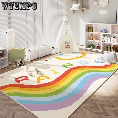 Kinderzimmer Teppich Schlafzimmer Cartoon Lern- Lesebereich Bodenmatte Baby Krabbelmatte Bettvorleger Wohnzimmer