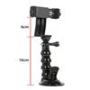 Suction Cup Phone & Camera Holder for Vehicle Navigation, Live Broadcast, Recording, Sunroof & Sports Shooting