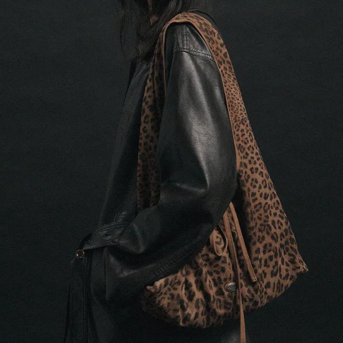 Mellow Leopard bag-brown