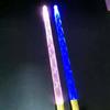 1 Pair Acrylic Luminous Drum Stick Colorful Induction Color Changing Fluorescent Drumsticks Musical