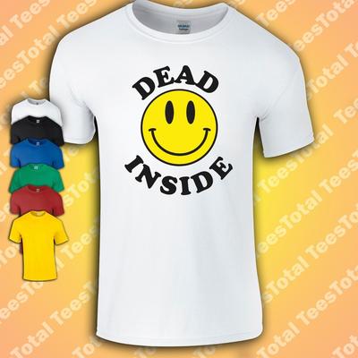 Dead Inside T-Shirt | Funny | Nihilism | Meme | Futility | Dark Humour