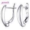 High Quality Fashion Jewelry Components For DIY Jewelry Accessory Genuine 925 Silver Earring Findings For Women Jewelry